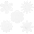 Creotime - Creotime Https://www.cchobby.nl/bloemen-d-20-cm-400-gr-wit-5x3-stuk-1-doos