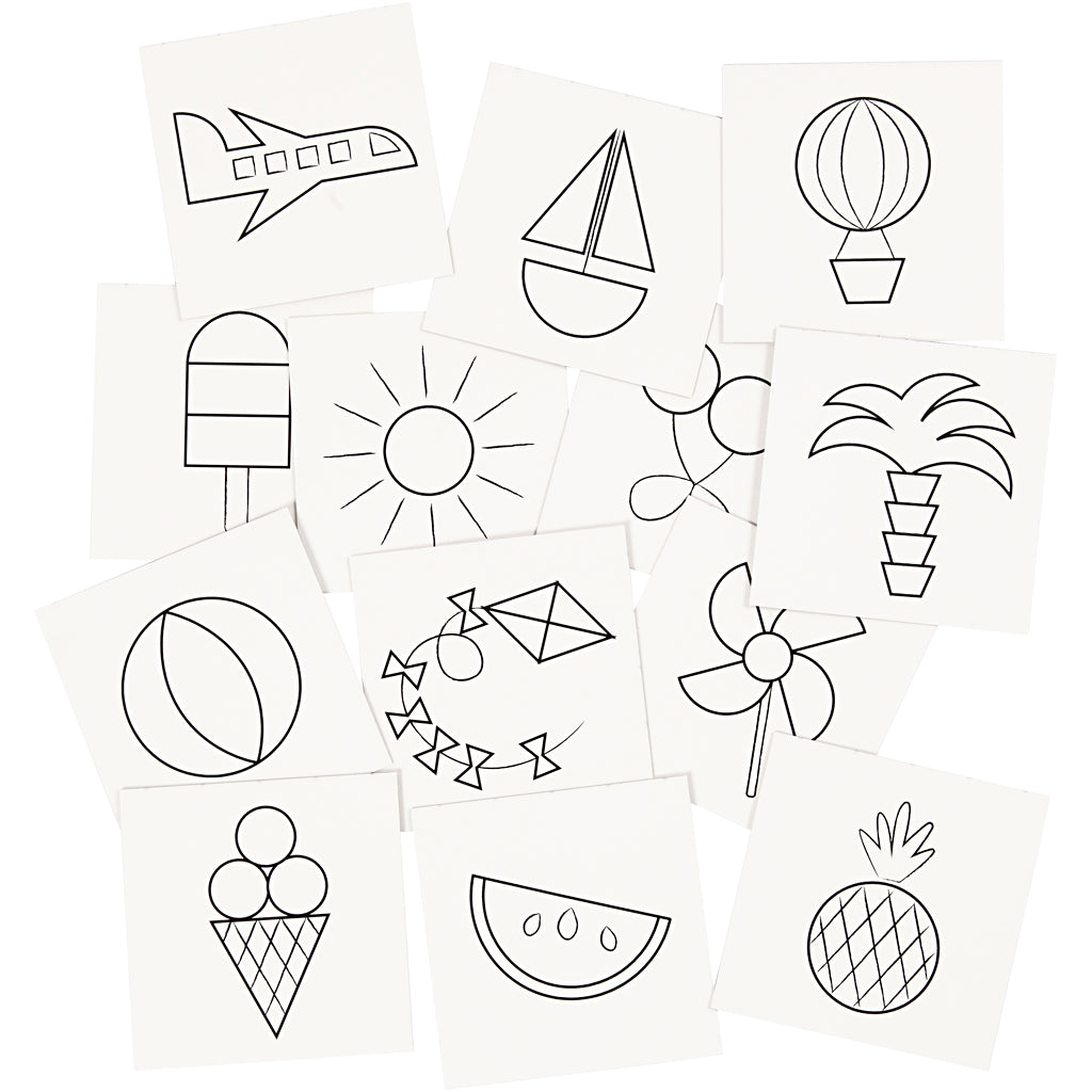 Creativ Company - Creativ Company Https://www.cchobby.nl/memory-kaarten-afm-7x7-cm-400-gr-wit-1-set