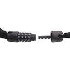 Kettingslot met code Edge Web Racer 90cm - zwart