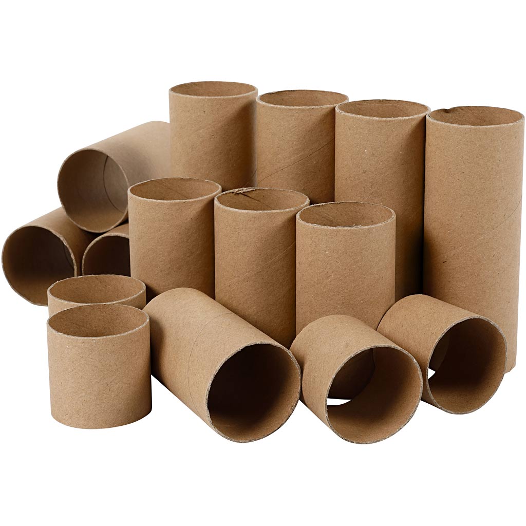 Creativ Company - Creativ Company Rollen van karton l: 47+93+14 cm 60 stuk/ 1 doos