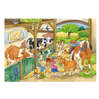 Ravensburger vrolijk boerderijleven, 2 x 24st.