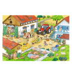 Ravensburger vrolijk boerderijleven, 2 x 24st.