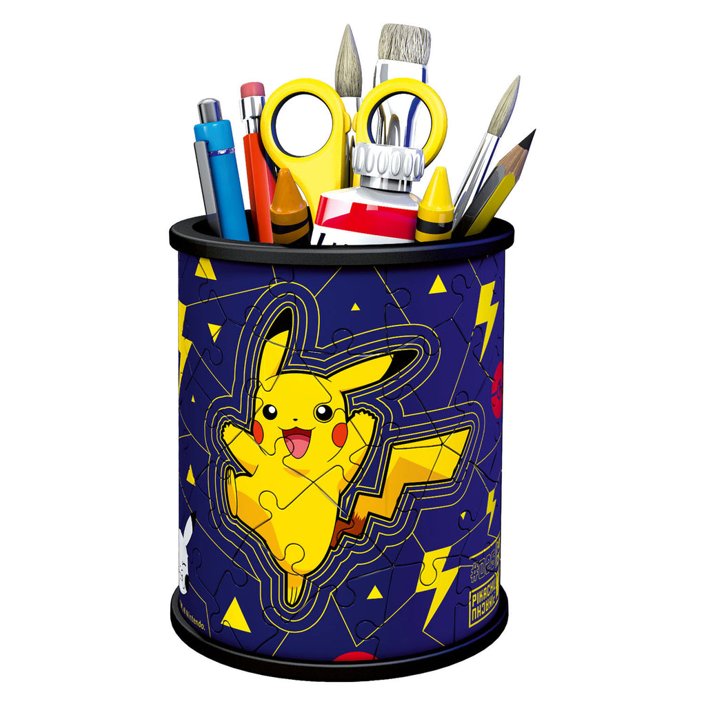 Ravensburger 3d puzzel - pennenbak pokémon - 54st.