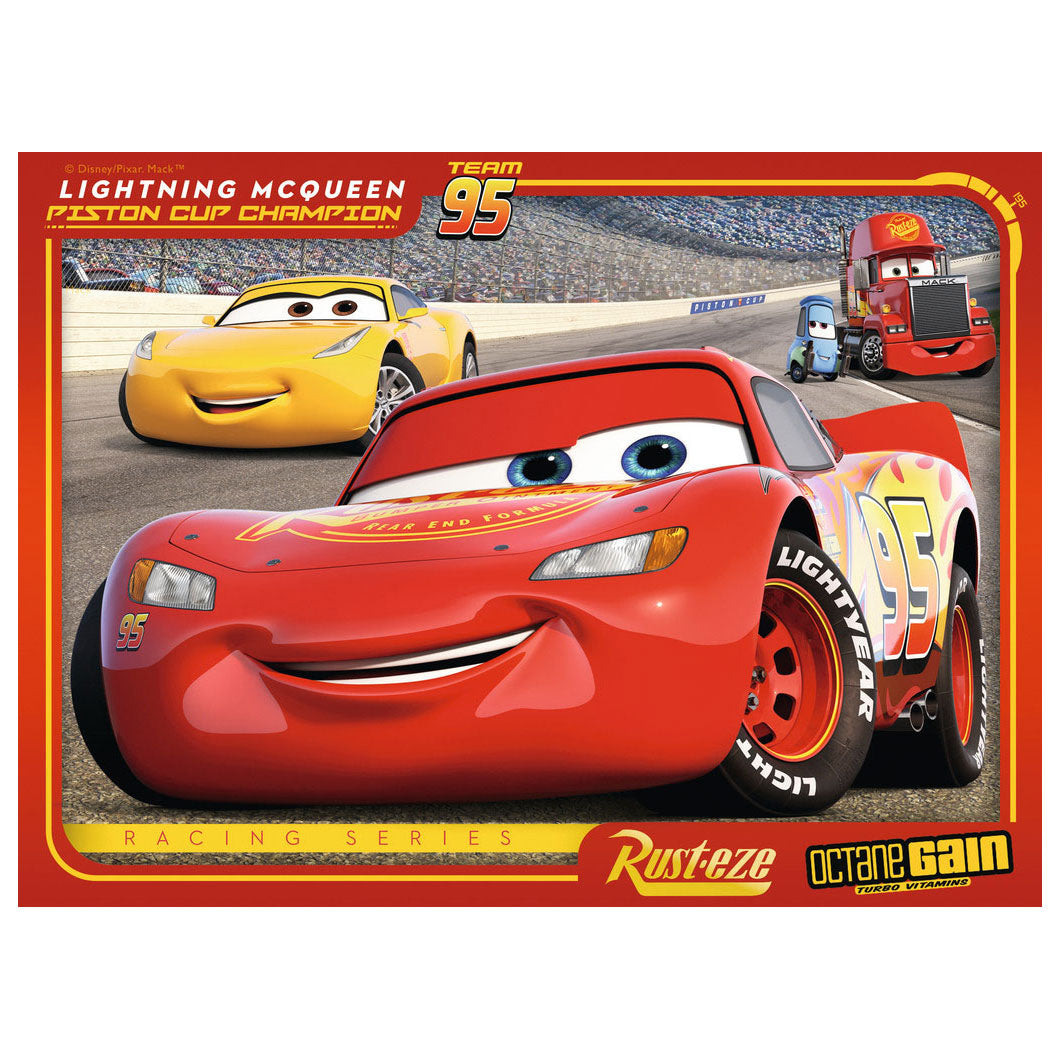 Ravensburger - disney cars 3 puzzel 4in1