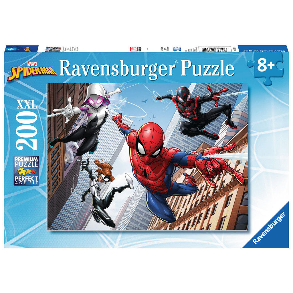 Ravensburger - spiderman - de kracht van de spin 200 stuks xxl