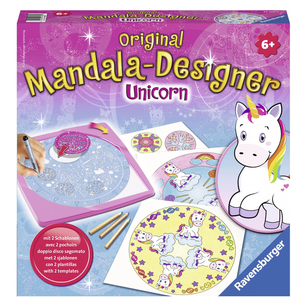 Ravensburger - mandala-designer 2in1 - eenhoorn