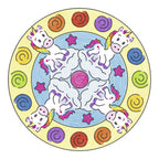 Mandala-designer ravensburger mini - eenhoorn