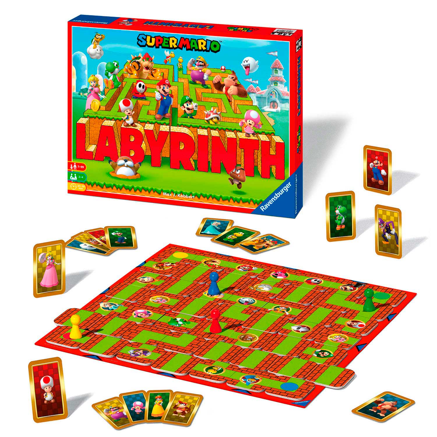 Ravensburger super mario labyrinth bordspel