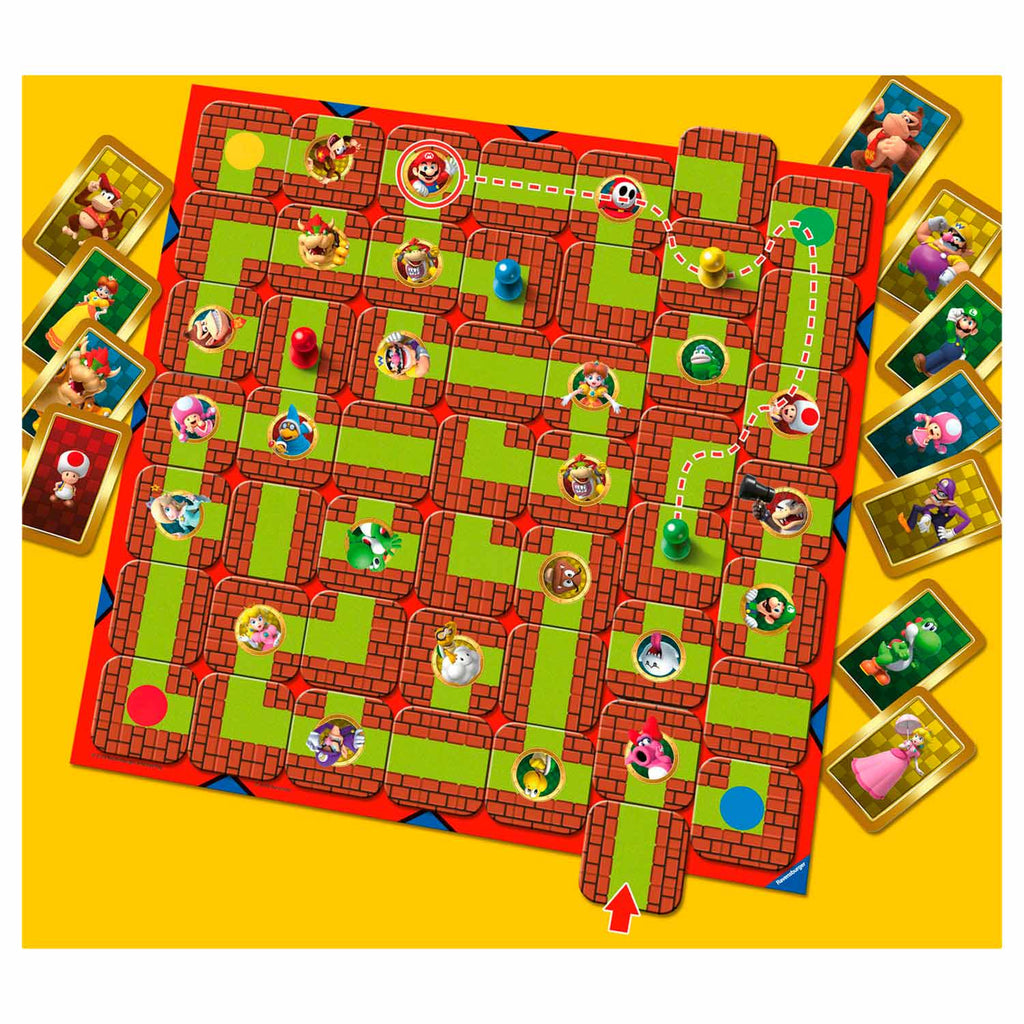 Ravensburger super mario labyrinth bordspel