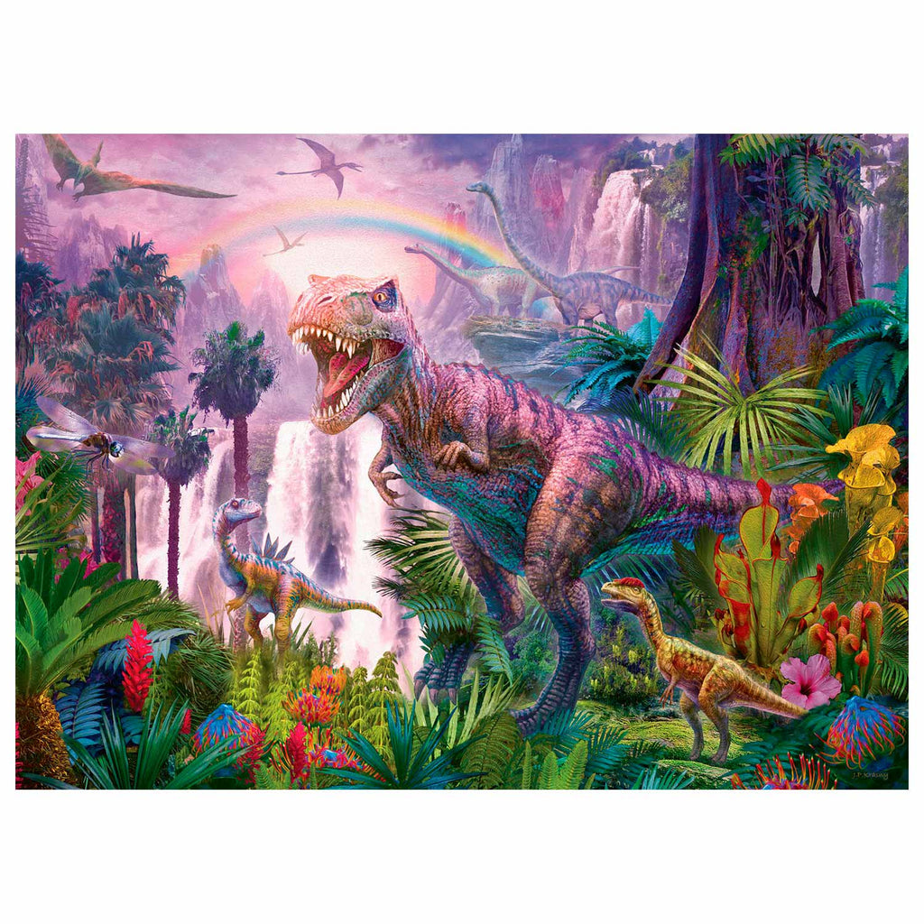 Ravensburger - puzzel land van de dinosauriã«rs - legpuzzel - 200 stukjes
