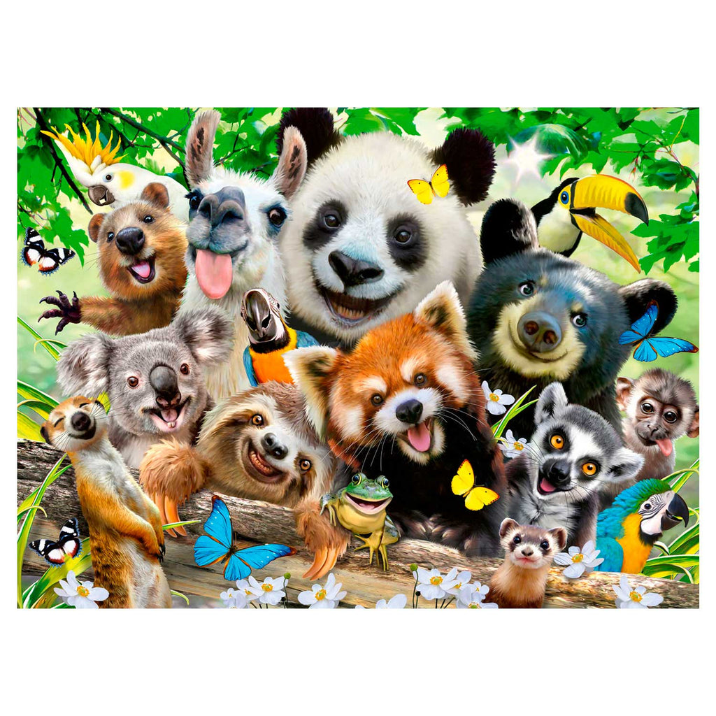 Ravensburger - puzzel wildlife selfie 300