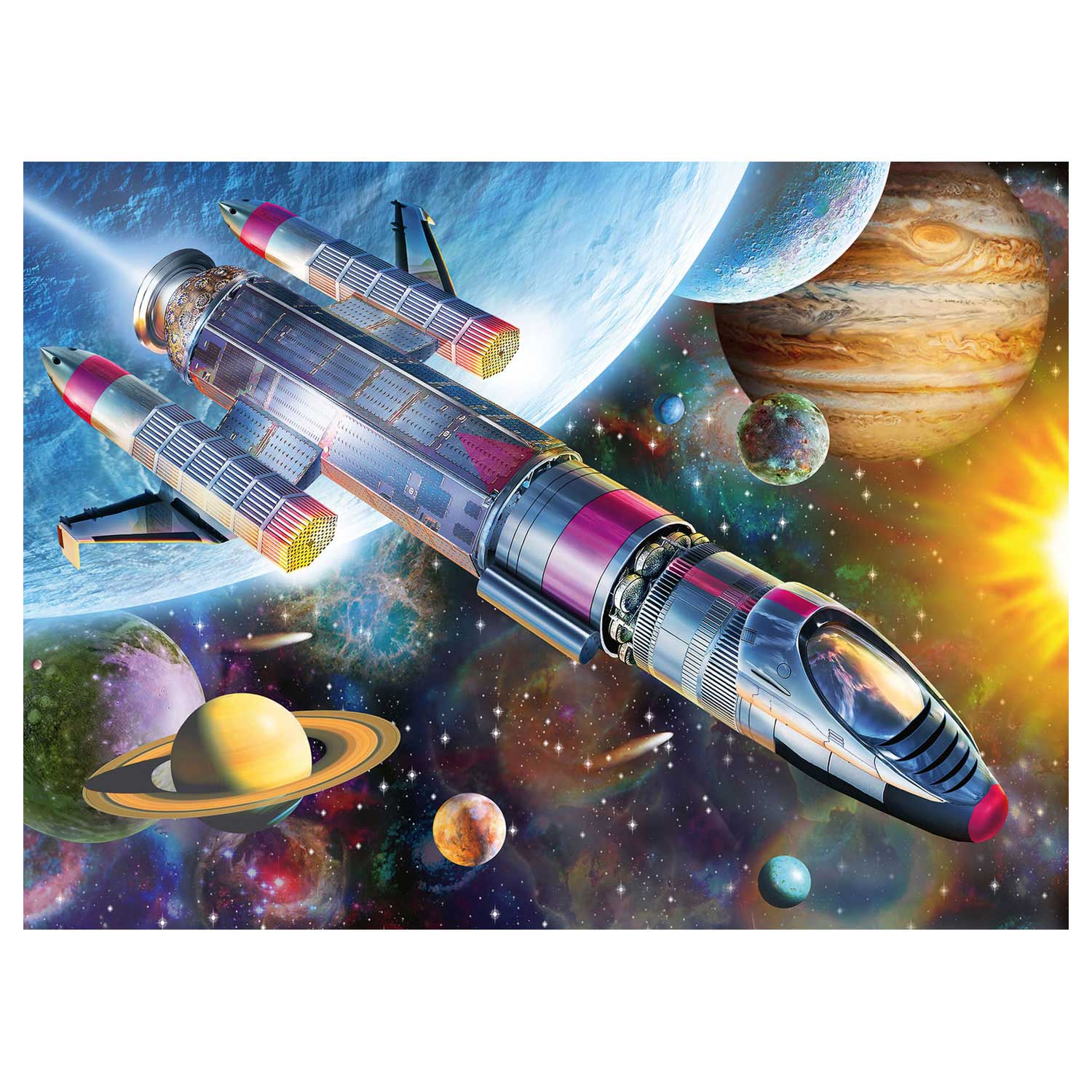 Ravensburger missie in de ruimte, 100st. xxl