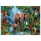 Ravensburger - olifanten in de jungle 150 stuks xxl