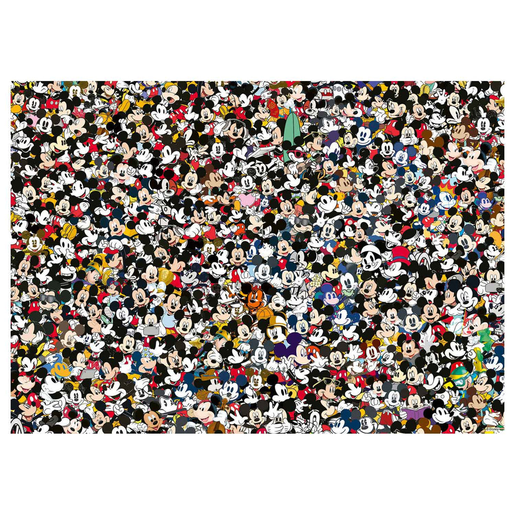 Ravensburger puzzel 16744 challenge mickey 1000 stukjes