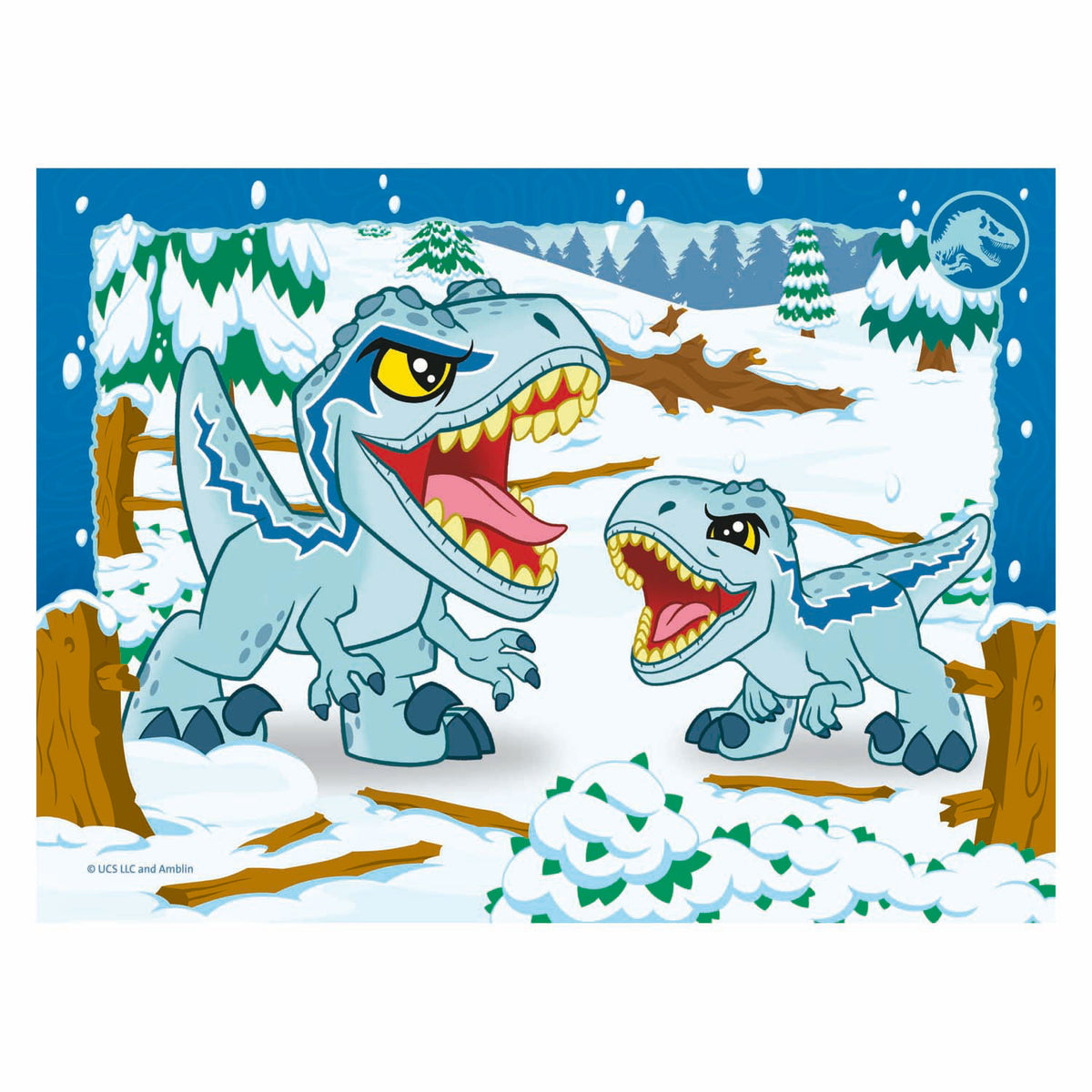 Ravensburger - puzzel jurassic world explorers - legpuzzel - 12 16 20 24 stukjes