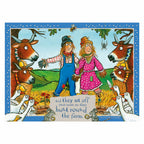 Ravensburger legpuzzel trouwerij op de boerderij - 4 puzzels