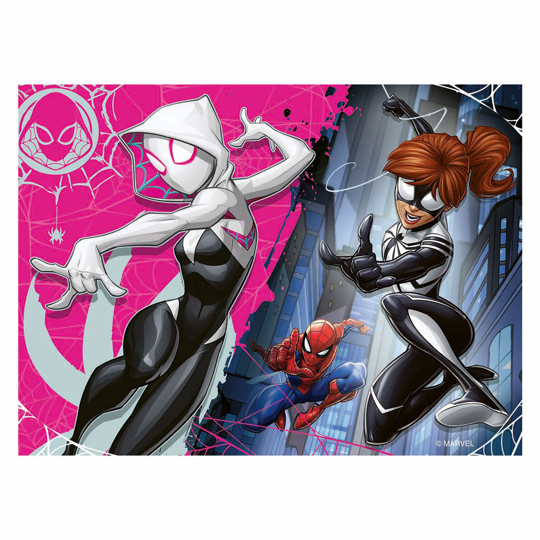 Ravensburger marvel spider-man 4-in-1 puzzel