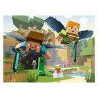 Ravensburger - legpuzzel minecraft avonturen - 200 stuks xxl
