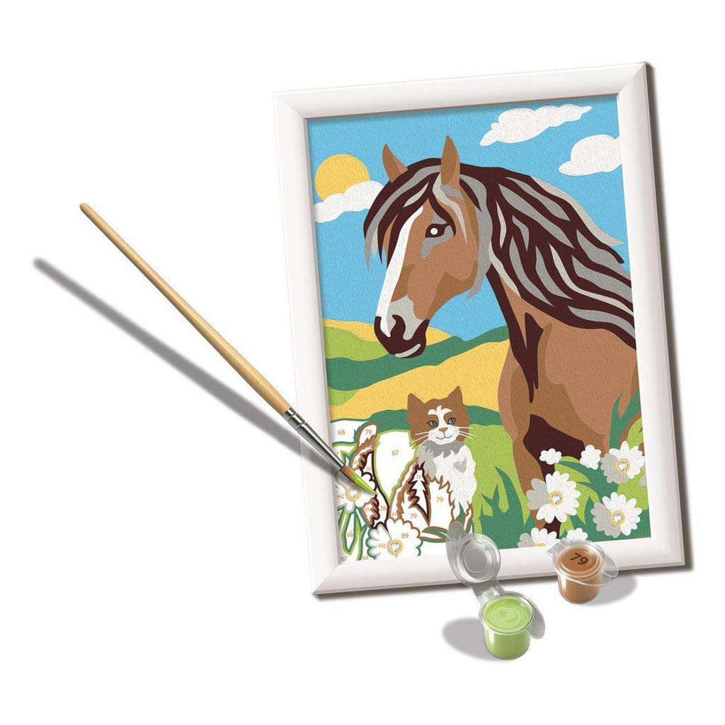 Ravensburger - creart paard en poesje