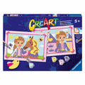 Ravensburger - creart schilderen op nummer - kleine prinsessen