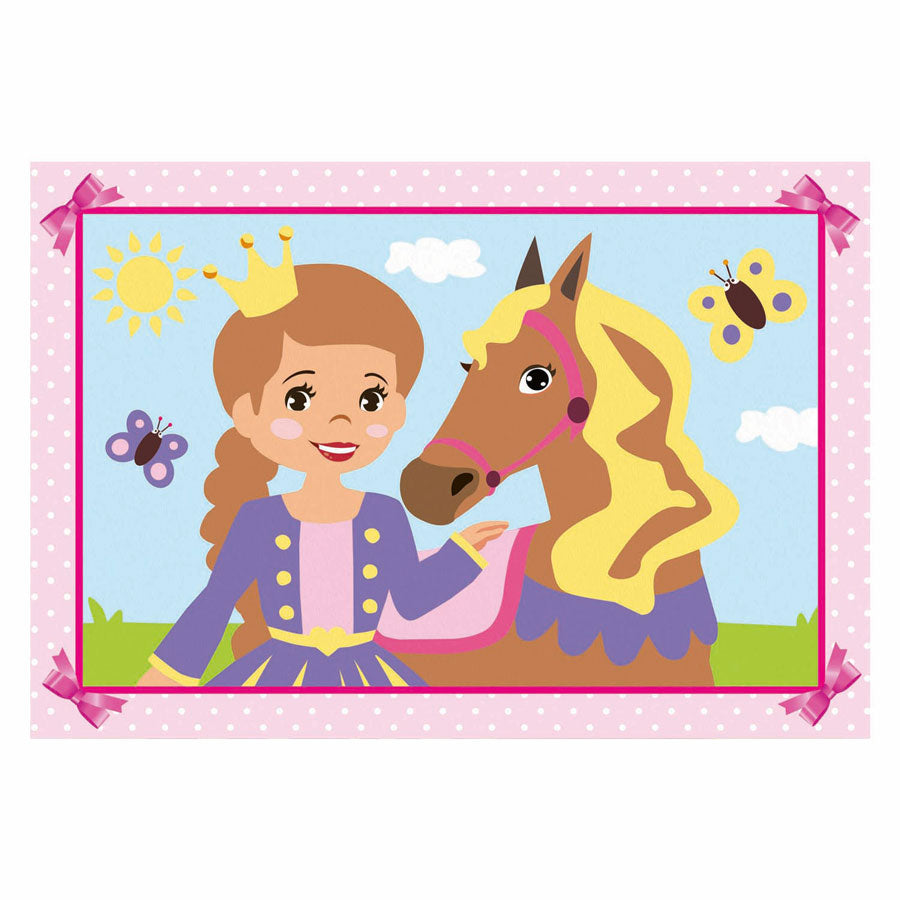 Ravensburger - creart schilderen op nummer - kleine prinsessen