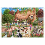 Ravensburger - puzzel farm cottage - legpuzzel - 1000 stukjes