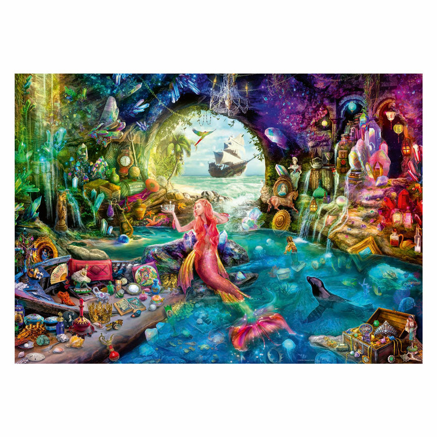 Ravensburger - legpuzzel meerminnenschat - 1000st.