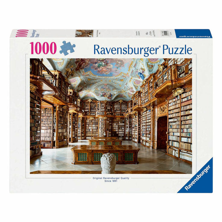 Ravensburger - legpuzzel new york publieke bibliotheek - 1000st.