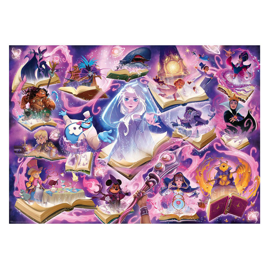 Ravensburger - legpuzzel disney lorcana glimmers of the realm: amethyst - 1000st.