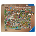 Ravensburger - legpuzzel time travel 2 middeleeuwen - 1000st.