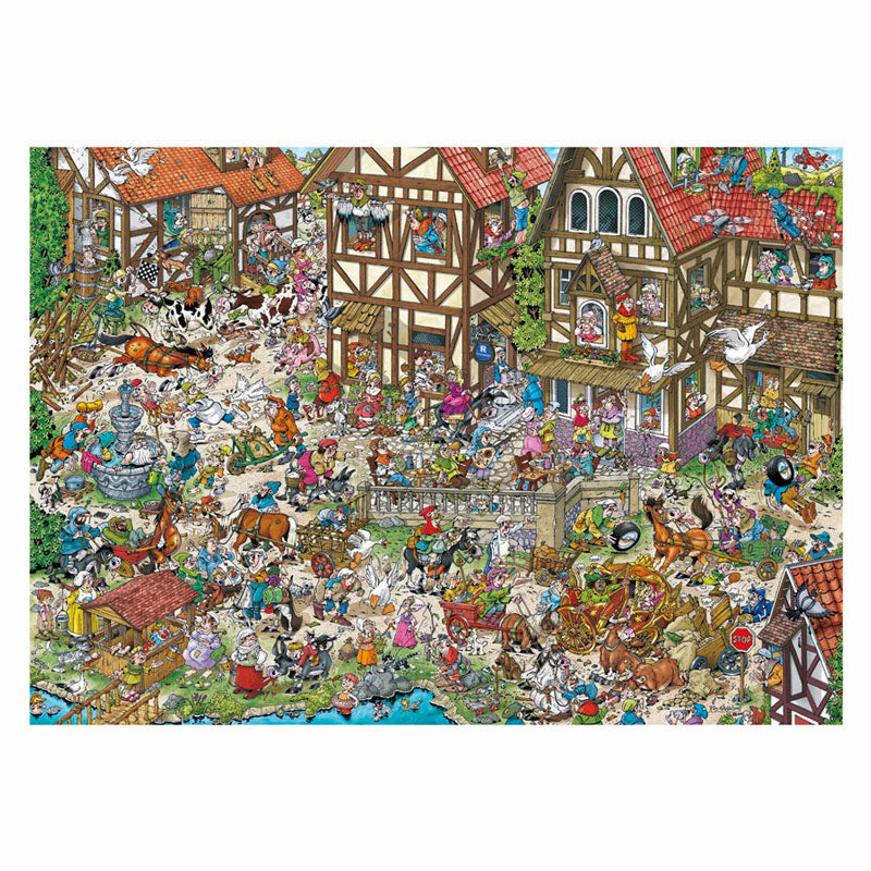 Ravensburger - ray's comic series - time travel 2 - middle ages - 1000 stukjes legpuzzel
