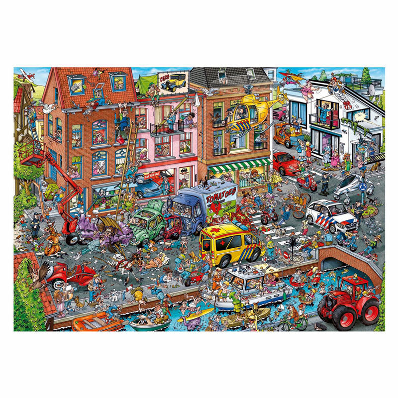 Ravensburger - ray's comic series - time travel 3 - modern time - 1000 stukjes legpuzzel