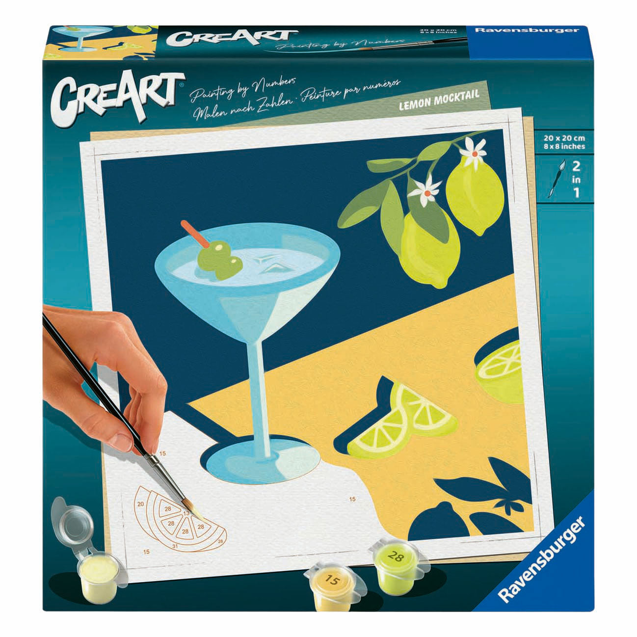 Ravensburger creart schilderen op nummer - citroen