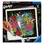 Ravensburger creart pixie cold schilderen op nummer - kat