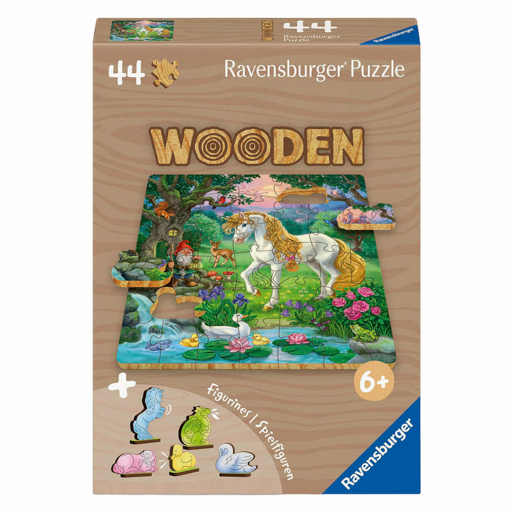 Ravensburger houten legpuzzel eenhoorn - 44st.