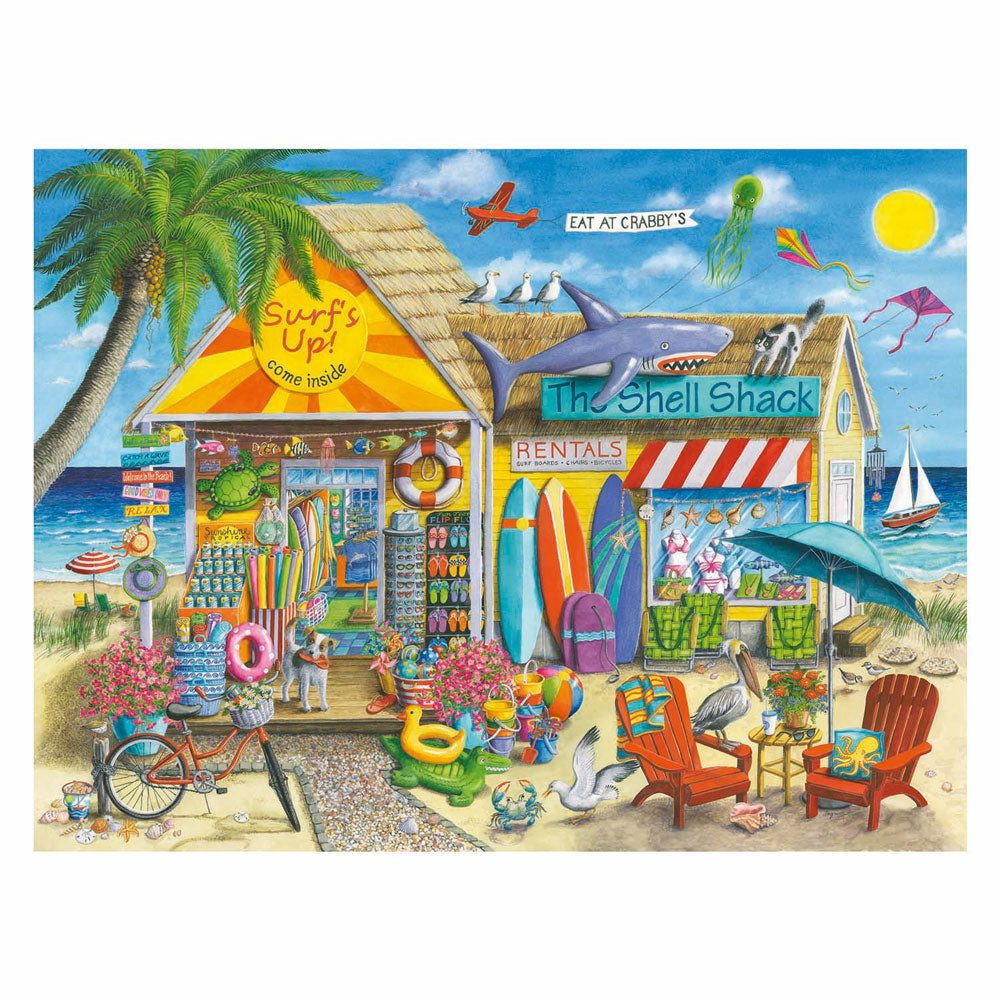 Ravensburger - legpuzzel surf's up - 1500st.