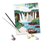 Ravensburger - creart schilderen op nummer - iguazu watervallen