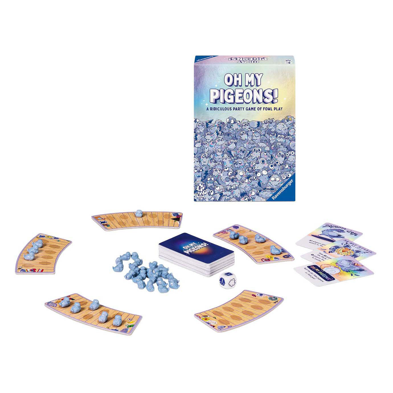 Ravensburger oh my pigeons spel - 2-5 spelers