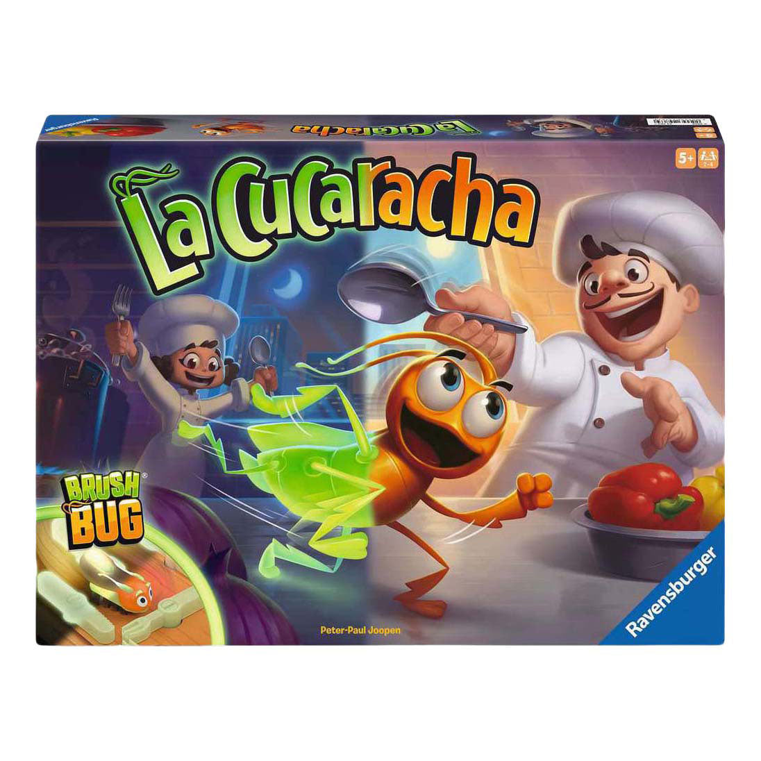 Ravensburger - la cucaracha glow in the dark spel - 2-4 spelers