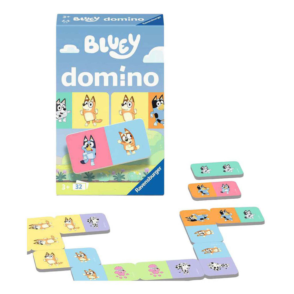 Ravensburger bluey domino pocketspel