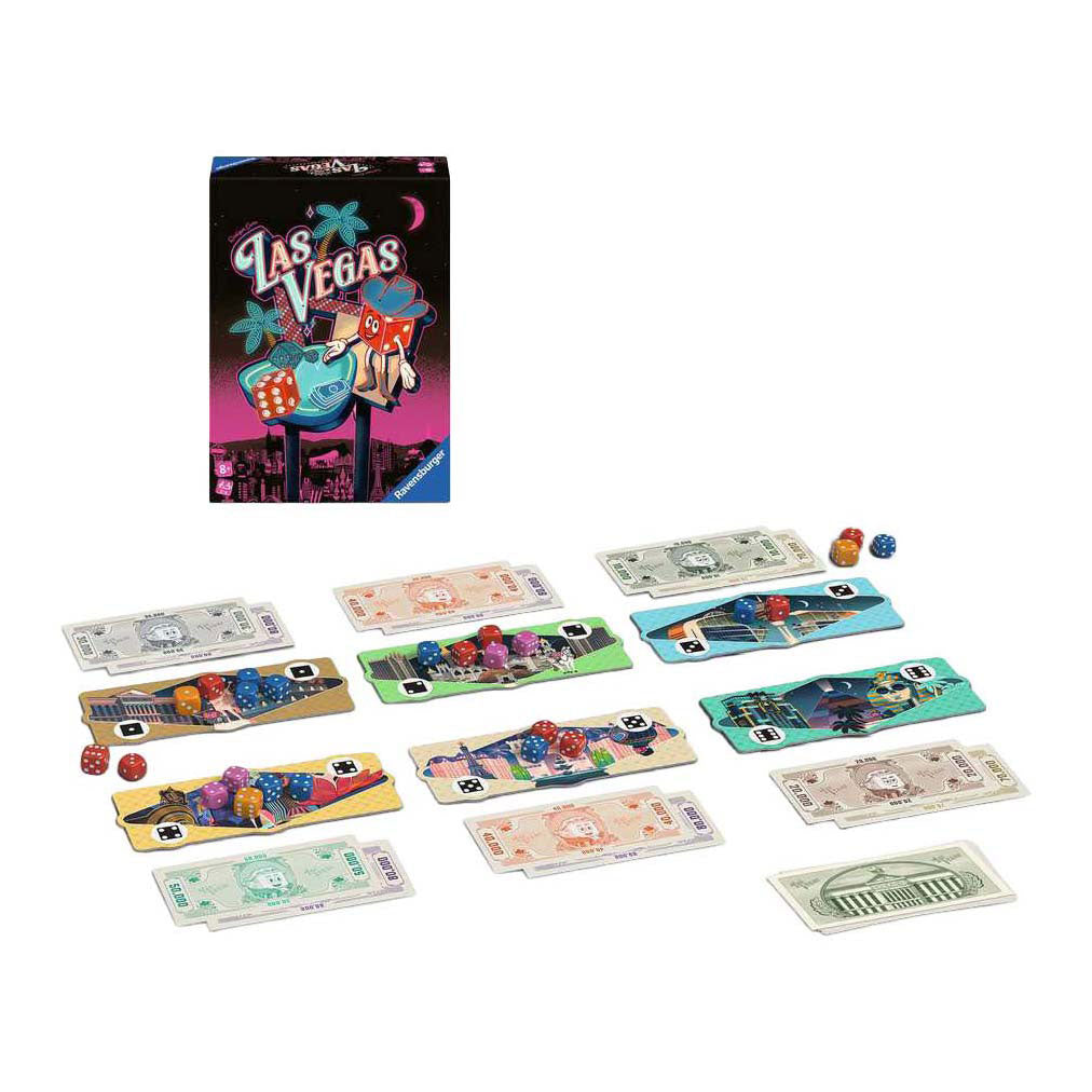 Ravensburger – las vegas – dobbelspel – vanaf 8 jaar