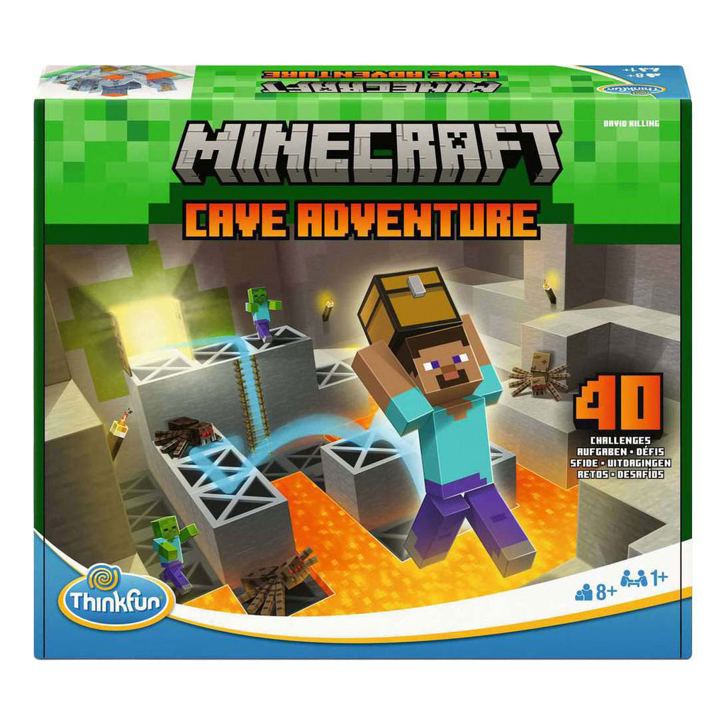 Ravensburger thinkfun minecraft cave adventure