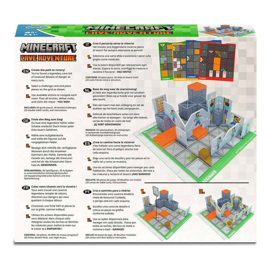 Ravensburger thinkfun minecraft cave adventure