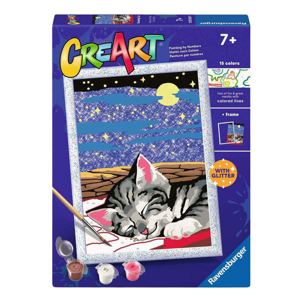 Ravensburger creart schilderen op nummer - dromende katten