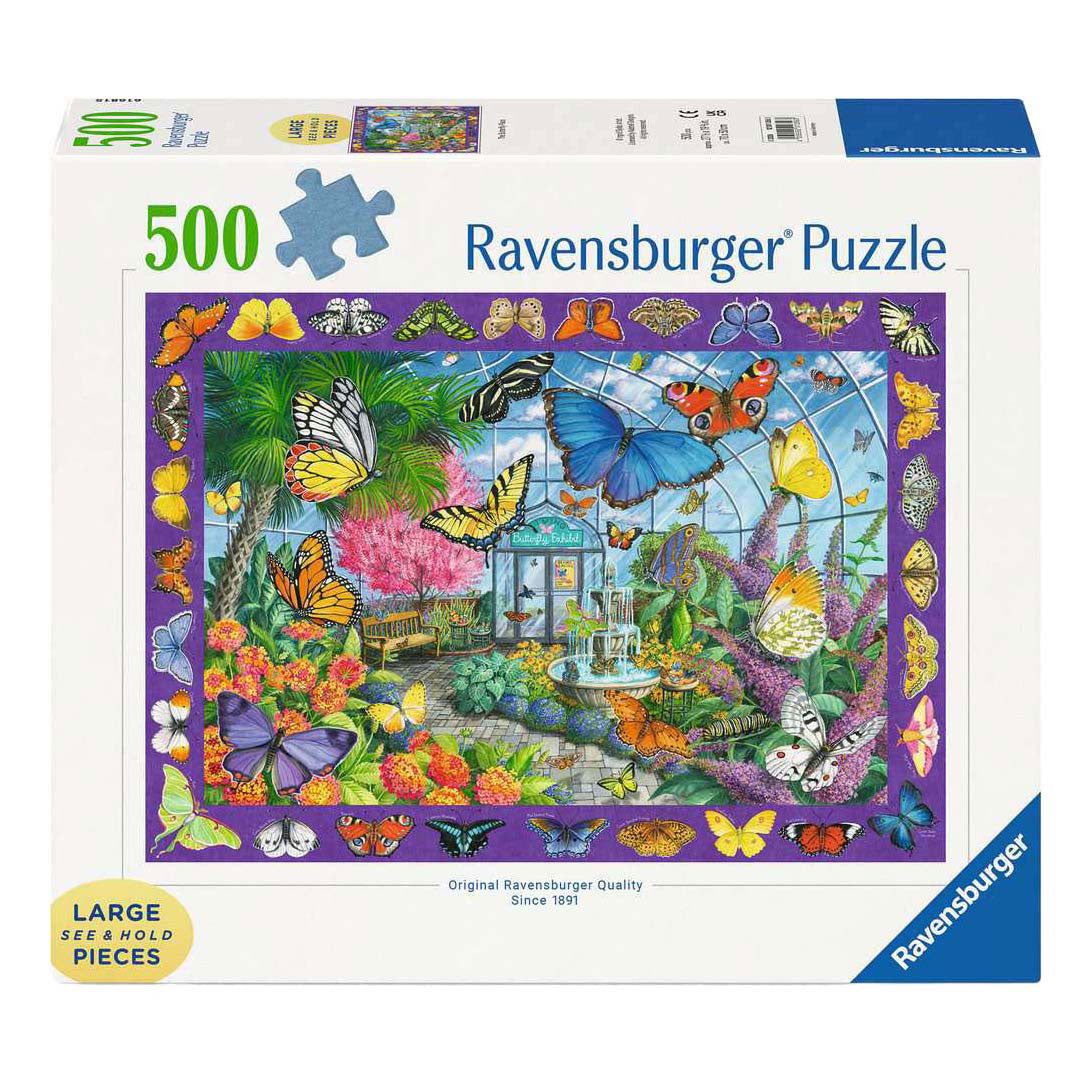 Ravensburger - legpuzzel butterfly place - 500st.
