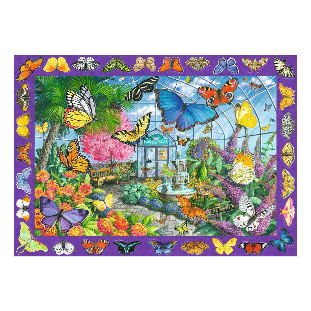 Ravensburger - legpuzzel butterfly place - 500st.