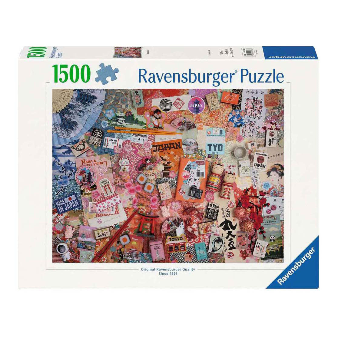 Ravensburger - legpuzzel trip to tokyo - 1500st.