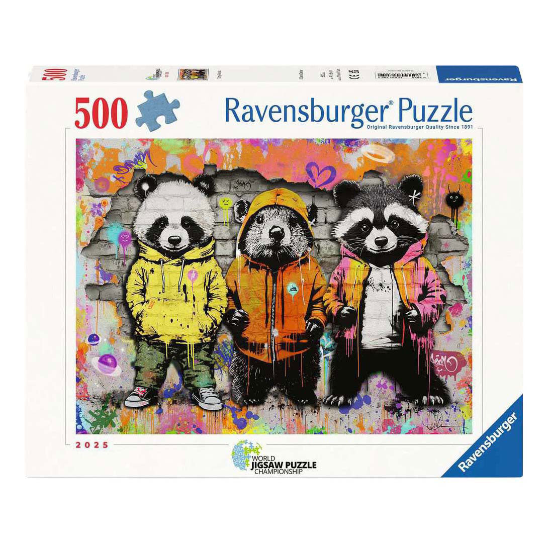 Ravensburger - legpuzzel furry friends - 500st.