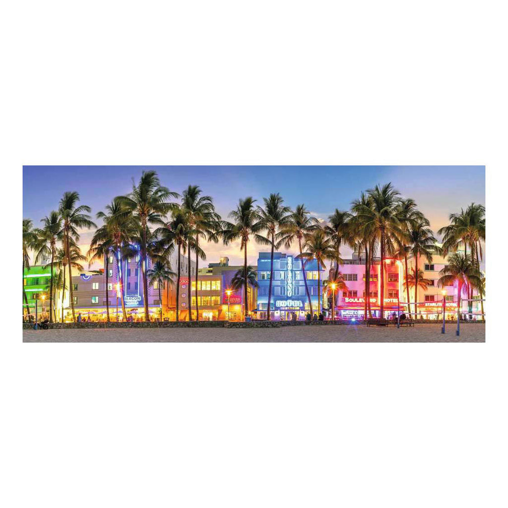 Ravensburger - – nachtlichten op ocean drive – legpuzzel – 1000 stukjes