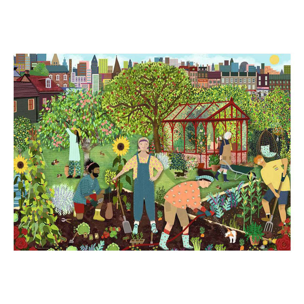 Ravensburger - legpuzzel the allotment - 1000st.